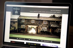 Wheatsheaf Inn website screen